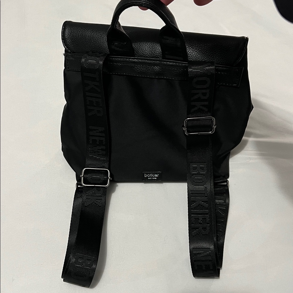 Botkier Black Vinyl Trigger Backpack - image 10